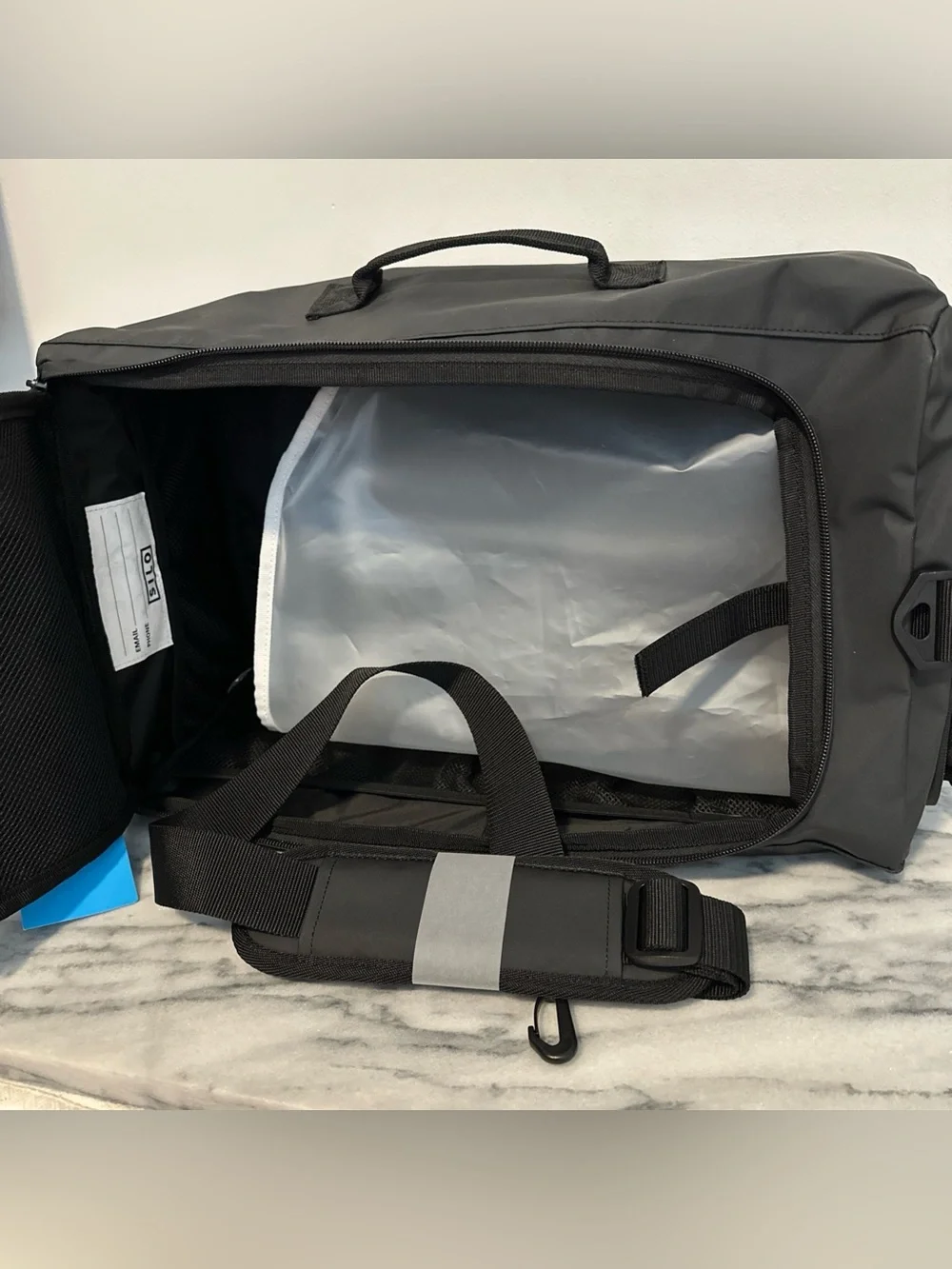 SILO Crew Drop One 26L Ultramarathon Drop Bag Duffel - Stealth Black NWT